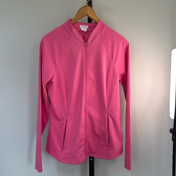 Sigrid Olsen golf and tennis jacket pink size medium - Picture 1 of 3